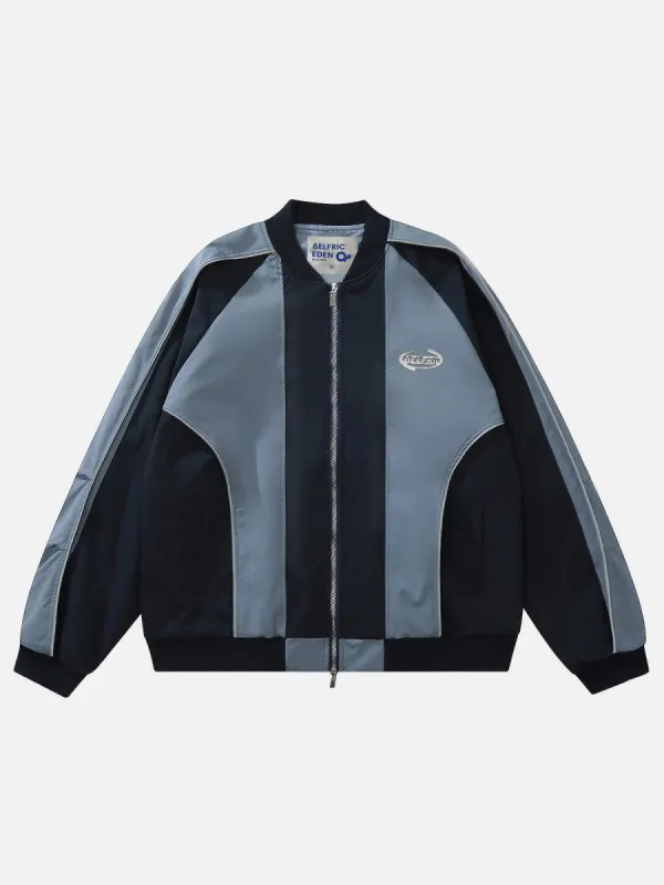 Aelfric Eden Color Blocking Bomber Jacket sold by Aelfric Eden
