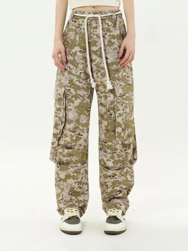 Aelfric Eden Camouflage Big Pocket Wrinkle Pants sold by Aelfric Eden