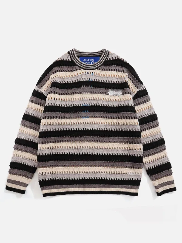 Aelfric Eden Stripes Cut-out Sweater sold by Aelfric Eden