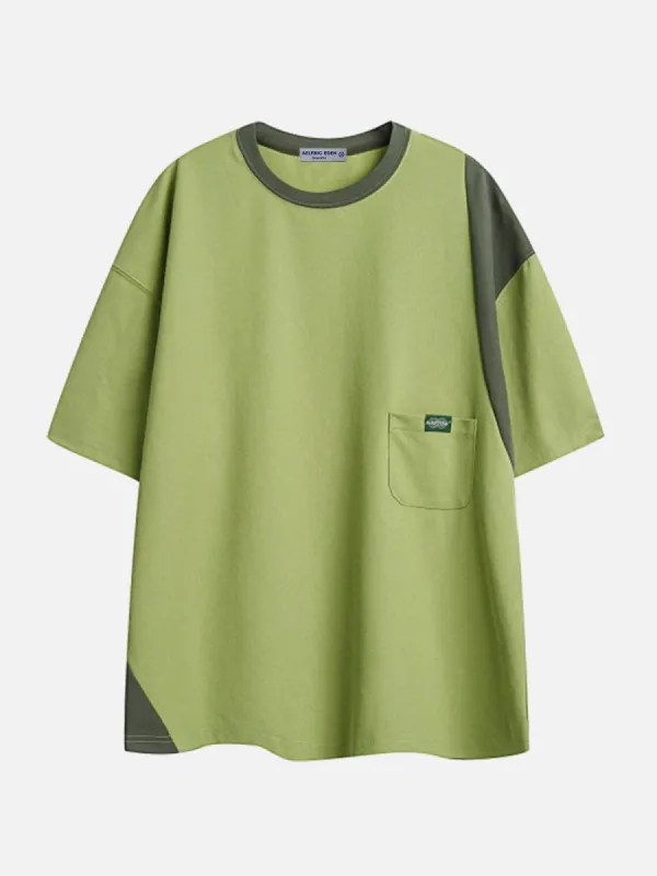 Aelfric Eden Solid Patchwork Tee sold by Aelfric Eden