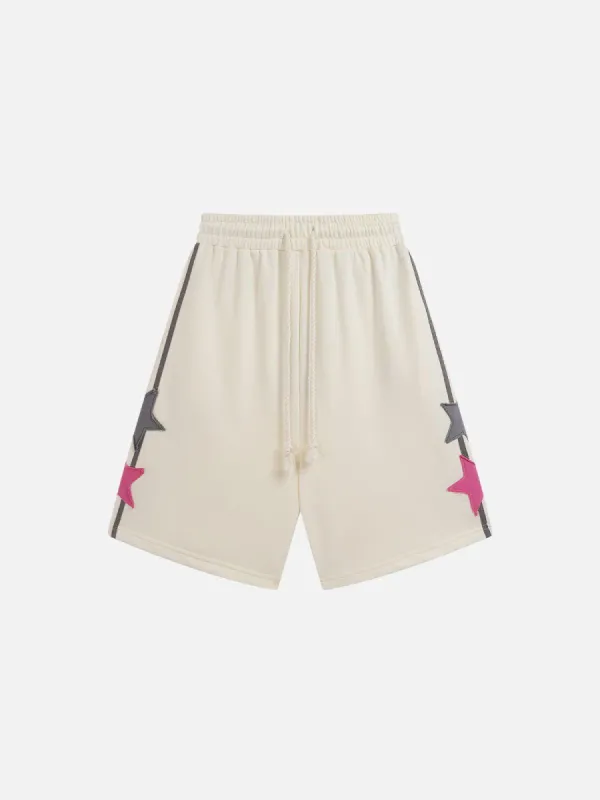 Aelfric Eden Star Applique Shorts sold by Aelfric Eden