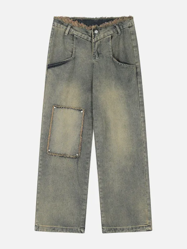 Aelfric Eden Fringe Pocket Jeans sold by Aelfric Eden