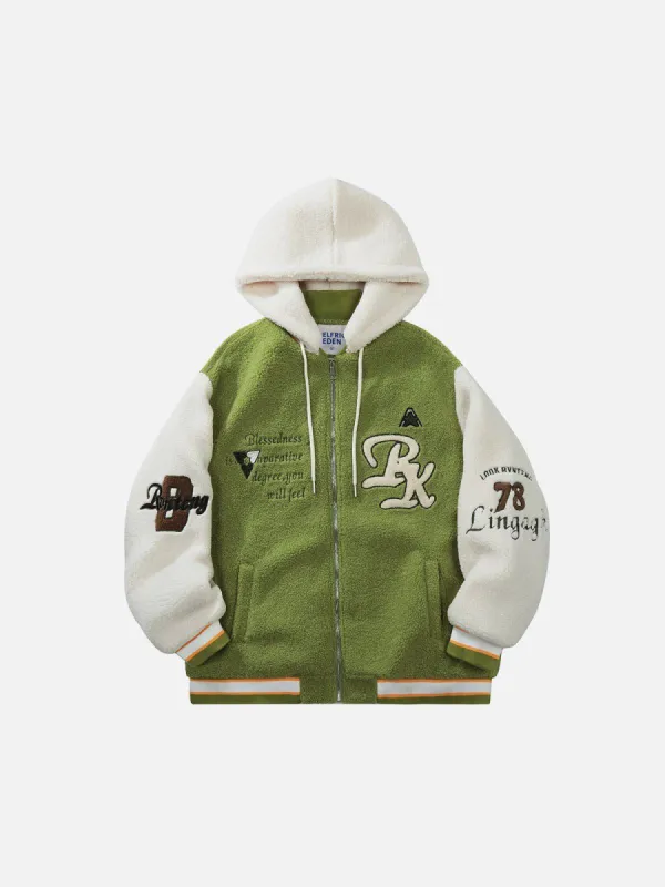 Aelfric Eden Detachable Hood Sherpa Jacket sold by Aelfric Eden