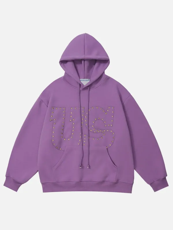 Aelfric Eden Rivet Embroidered Hoodie sold by Aelfric Eden