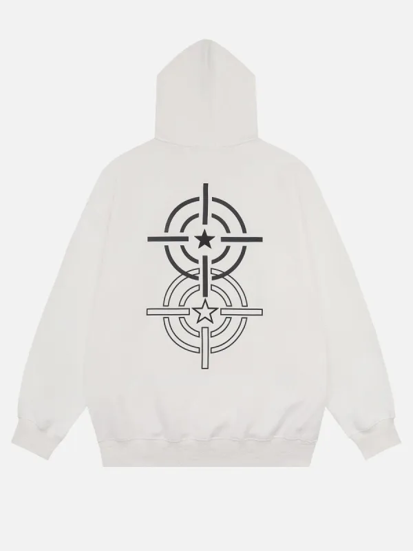 Aelfric Eden Star Shooting Print Hoodie sold by Aelfric Eden