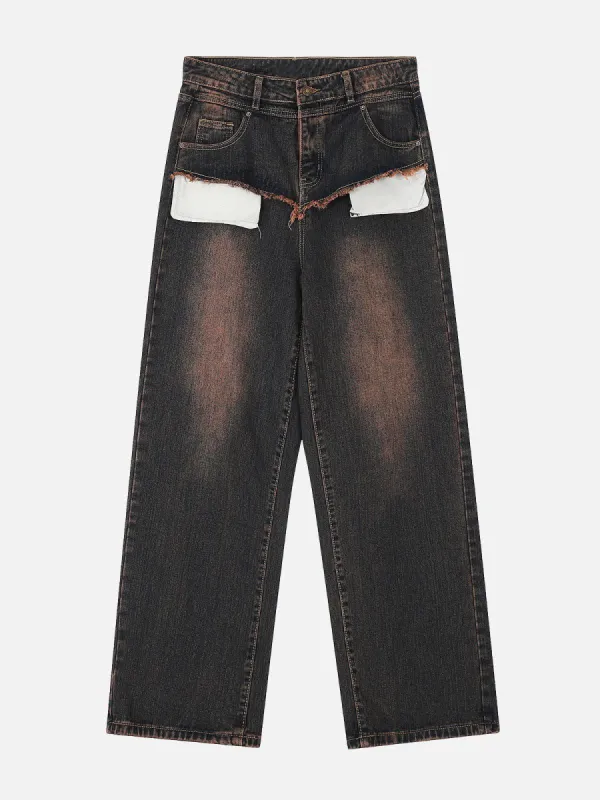 Exposed Pocket Jeans sold by Aelfric Eden