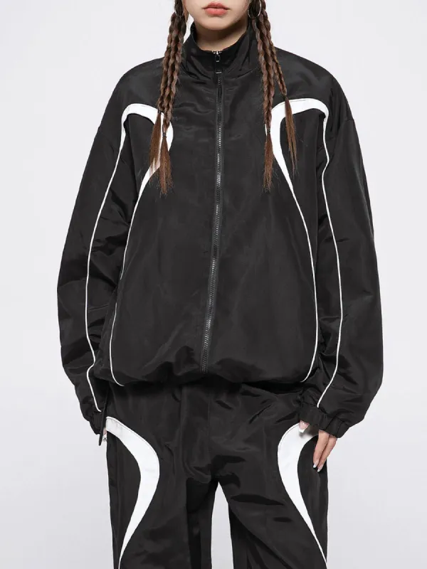 Aelfric Eden Cambered Patchwork Stand Collar Jacket sold by Aelfric Eden