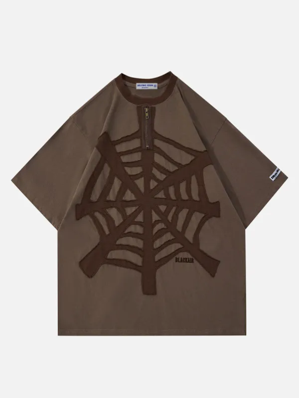 Aelfric Eden Spider Web Patch Tee sold by Aelfric Eden
