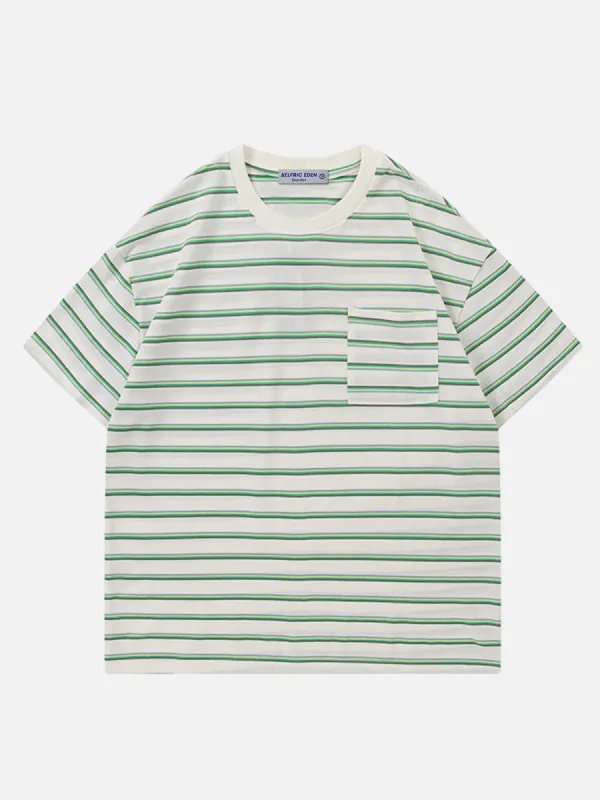 Aelfric Eden Color Stripes Tee sold by Aelfric Eden