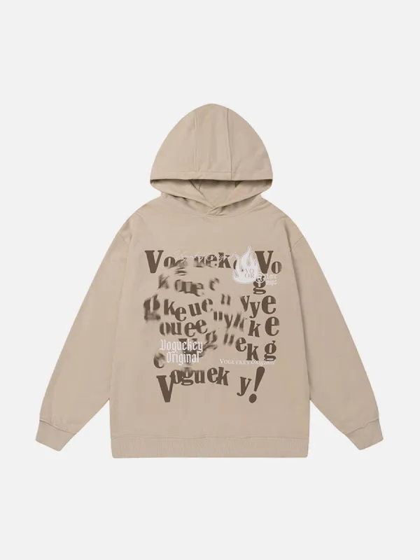 Aelfric Eden Vertigo Flame Print Hoodie sold by Aelfric Eden