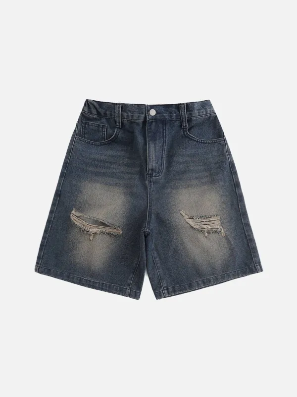 Aelfric Eden Distressed Washed Jorts sold by Aelfric Eden