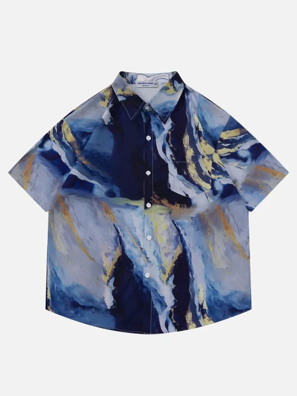 Aelfric Eden Graffiti Short Sleeve Shirts sold by Aelfric Eden