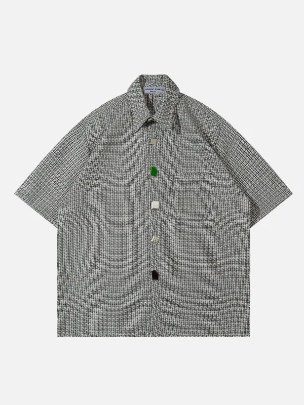 Aelfric Eden PLAID Short Sleeve Shirts sold by Aelfric Eden