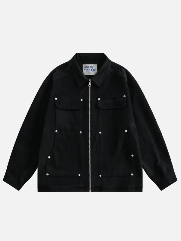 Aelfric Eden Black Rivet Jacket sold by Aelfric Eden