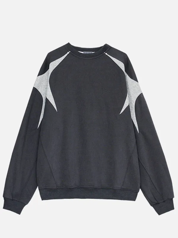 Aelfric Eden Star Patchwork Sweatshirt sold by Aelfric Eden