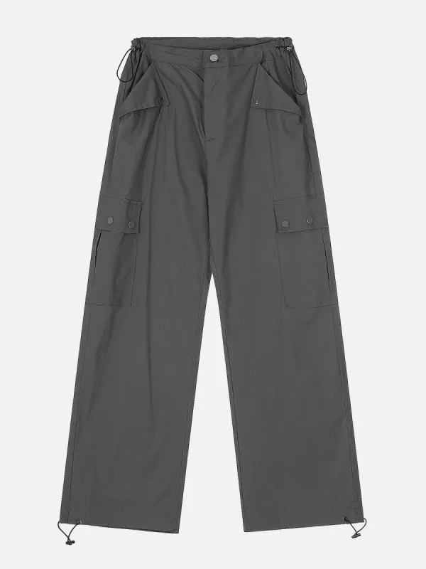 Aelfric Eden Wide-leg Drawstring Cargo Pants sold by Aelfric Eden