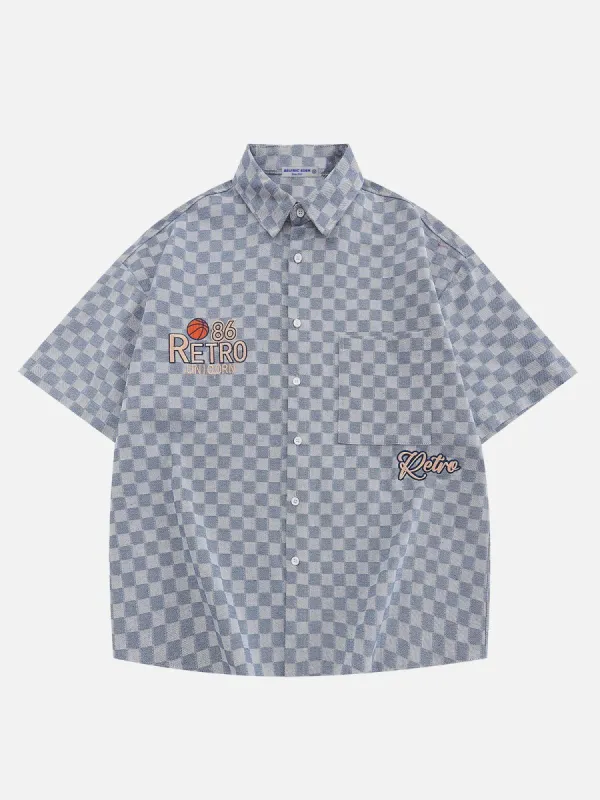 Aelfric Eden PLAID Short Sleeve Shirts sold by Aelfric Eden