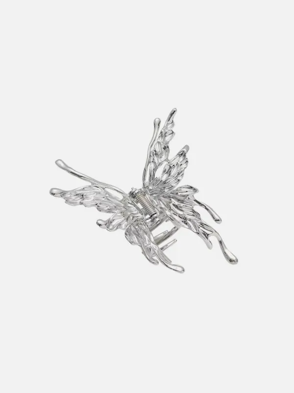 Minimalistic Irregular Butterfly Hair Claw sold by Aelfric Eden