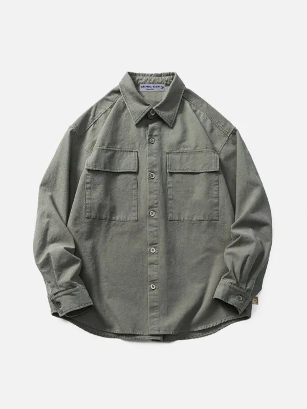 Aelfric Eden Wrinkle Long Sleeve Shirts sold by Aelfric Eden