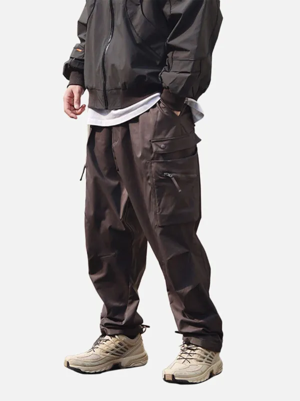 Aelfric Eden Solid Multi-Pocket Cargo Pants sold by Aelfric Eden