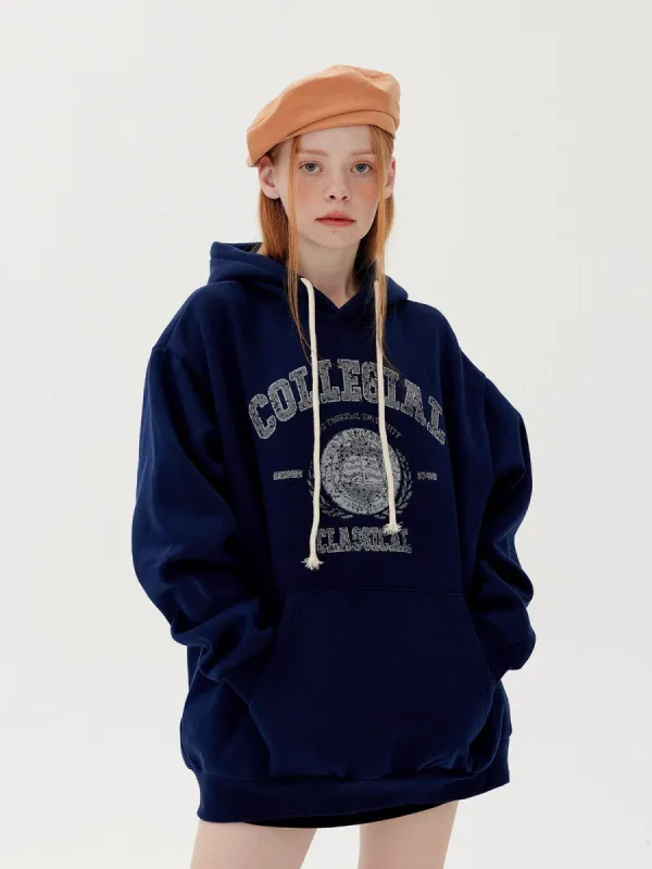 Aelfric Eden Badge Print Hoodie sold by Aelfric Eden