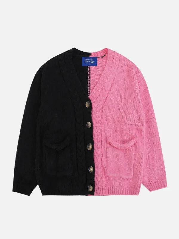 Aelfric Eden Patchwork Twist Cardigan sold by Aelfric Eden