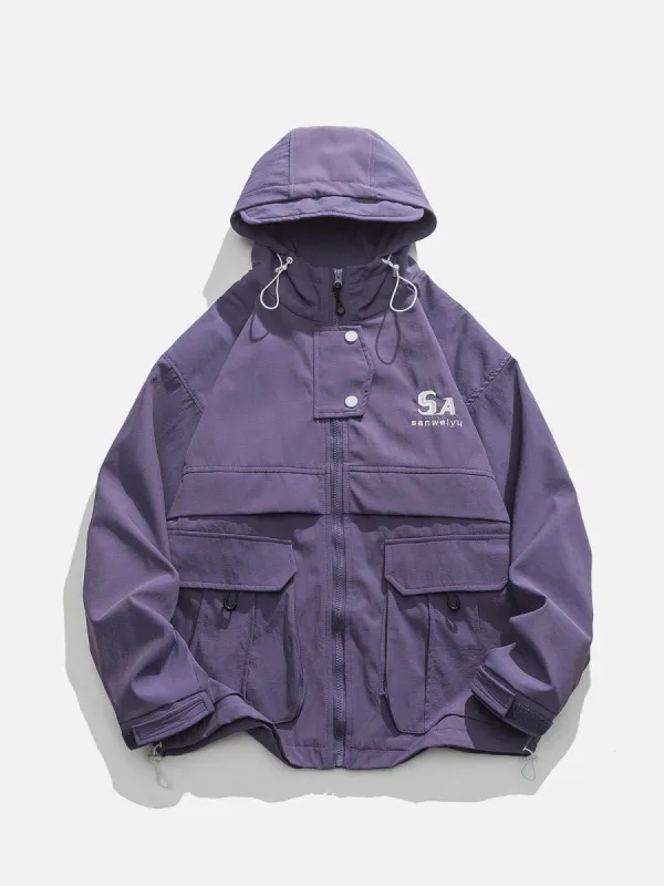 Aelfric Eden Solid Stand Collar Jacket sold by Aelfric Eden