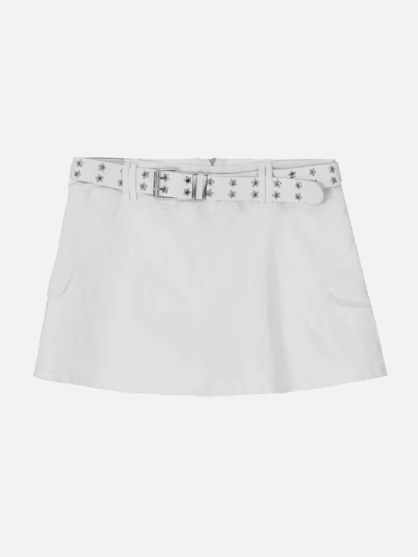 Studded Belt Short Skirts sold by Aelfric Eden