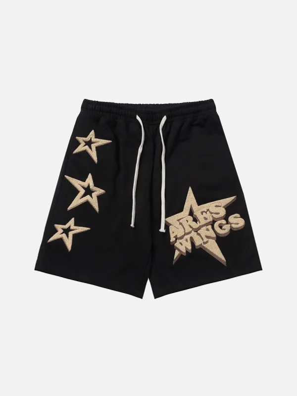 Aelfric Eden 3D Flocking Star Shorts sold by Aelfric Eden