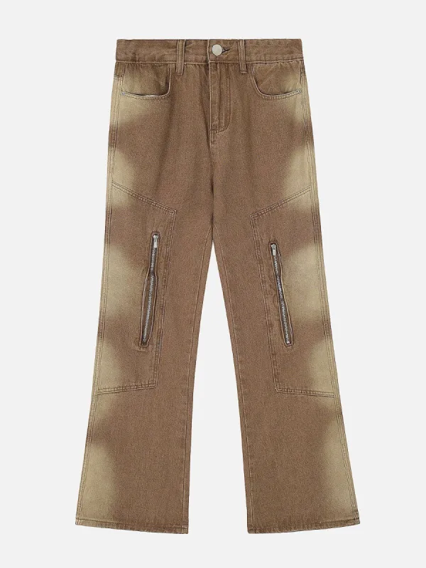 Aelfric Eden Washed ZIP UP Jeans sold by Aelfric Eden