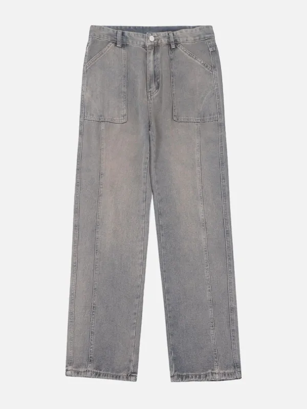 Aelfric Eden Vintage Washed Straight Jeans sold by Aelfric Eden