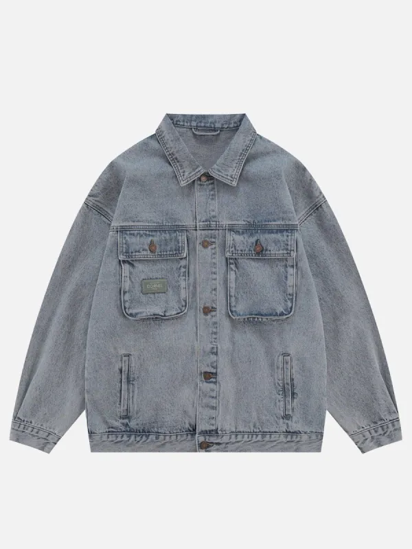 Aelfric Eden Multi-pocket Washed Jacket sold by Aelfric Eden