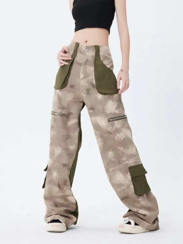 Aelfric Eden Camouflage Patchwork Cargo Pants sold by Aelfric Eden
