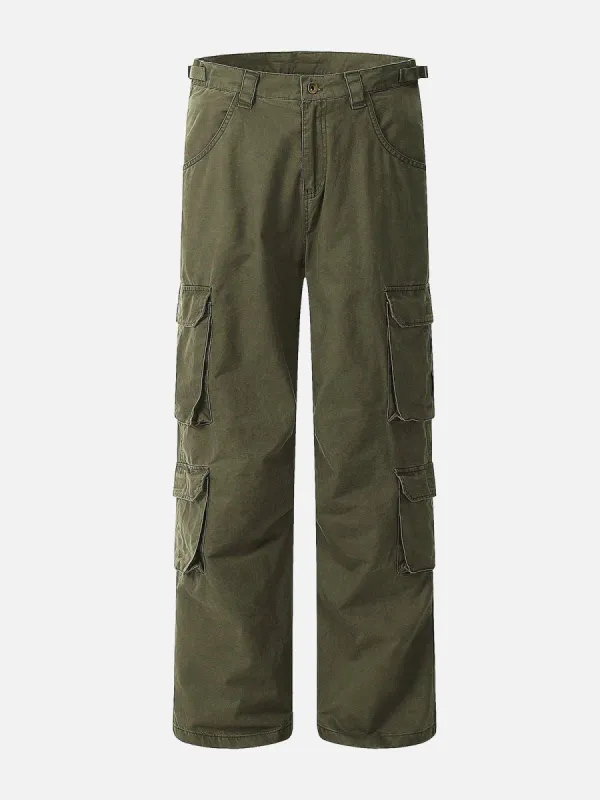 Aelfric Eden Adjustable Drawstring Pleated Cargo Pants sold by Aelfric Eden