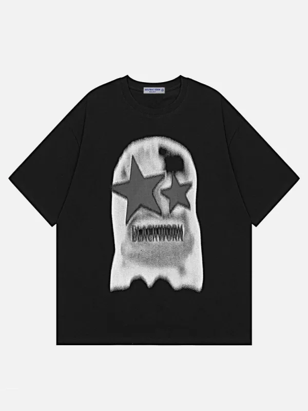 Aelfric Eden Ghost Star Print Tee sold by Aelfric Eden