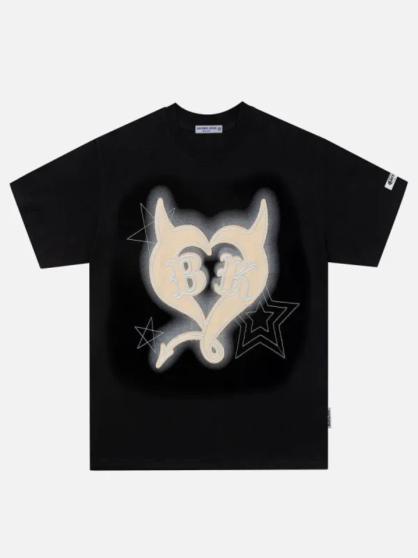 Aelfric Eden Embroidery Heart Elements Tee sold by Aelfric Eden
