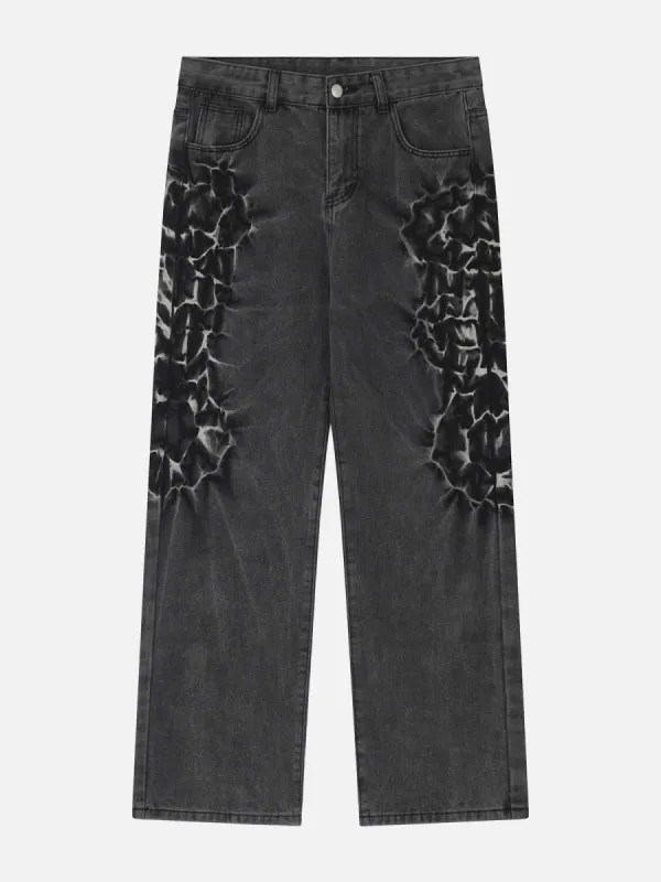 Aelfric Eden Tie Dye Straight Jeans sold by Aelfric Eden