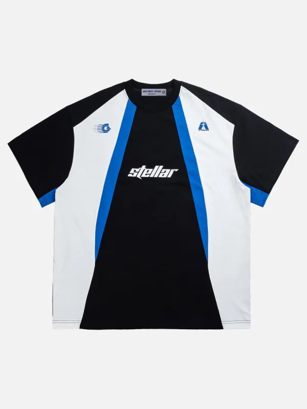 Aelfric Eden Colorblock Letter Print Raglan Tee sold by Aelfric Eden