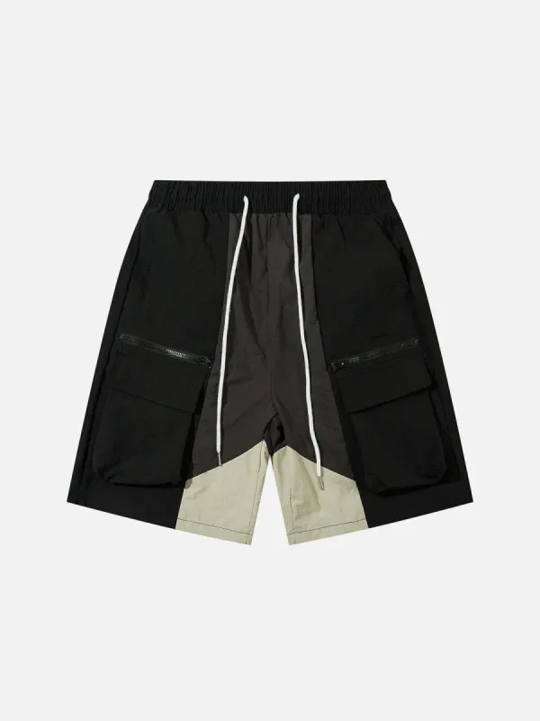 Aelfric Eden Patchwork Big Pocket Shorts sold by Aelfric Eden