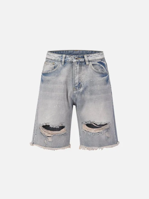 Aelfric Eden Vintage Distressed Jorts sold by Aelfric Eden