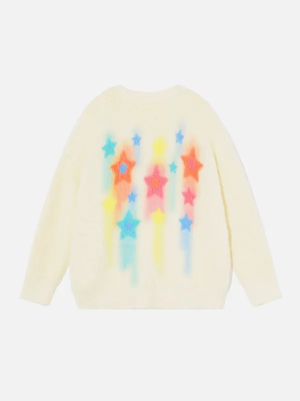 Aelfric Eden Star Graffiti Sweater sold by Aelfric Eden