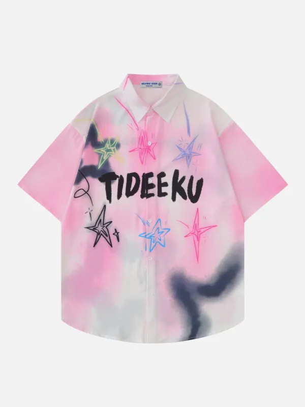 Aelfric Eden Meteor Graffiti Short Sleeve Shirts sold by Aelfric Eden