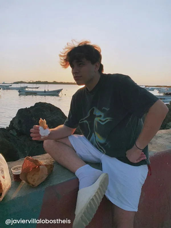 Aelfric Eden Abstract Print Washed Tee sold by Aelfric Eden