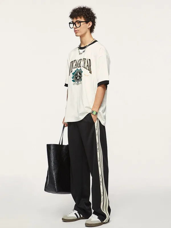 Aelfric Eden Vintage Side Zip Up Stripe Pants sold by Aelfric Eden