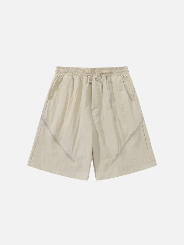 Aelfric Eden Solid Tilt Zip Up Shorts sold by Aelfric Eden