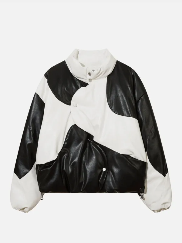 Aelfric Eden Rivet Color Blocking Winter Coat sold by Aelfric Eden