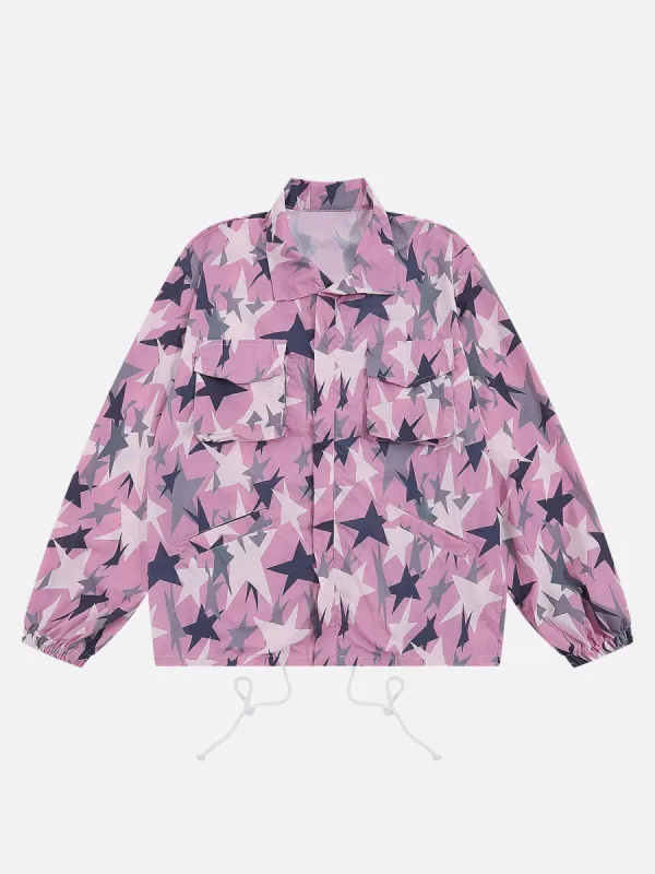 Aelfric Eden Star All-over Print Jacket sold by Aelfric Eden