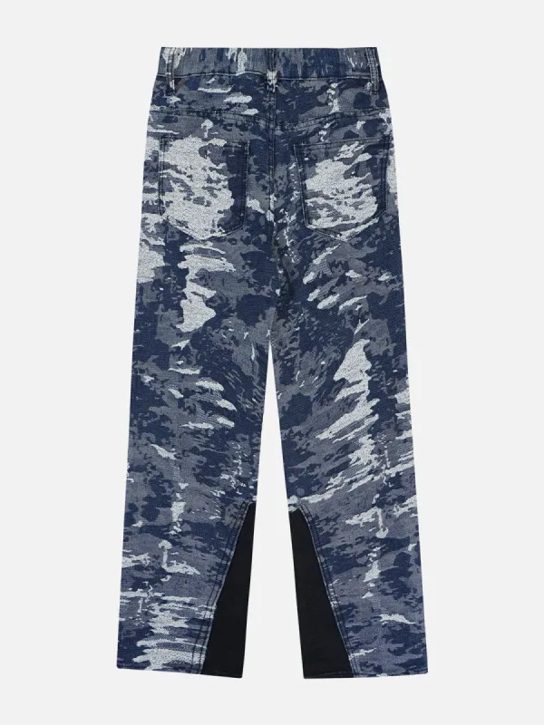 Aelfric Eden Blue Camo Jeans sold by Aelfric Eden