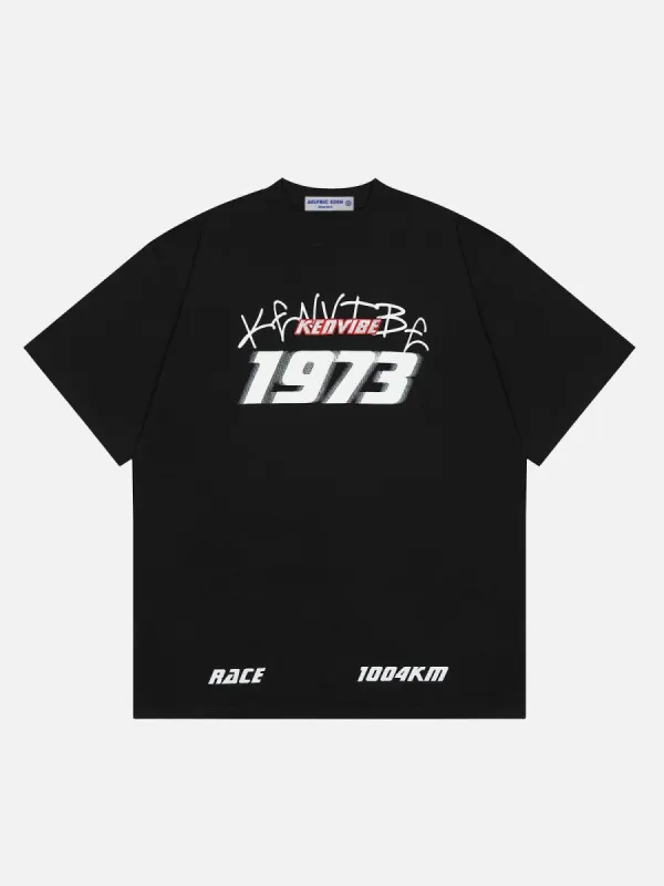 Aelfric Eden Number Print Racing Tee sold by Aelfric Eden