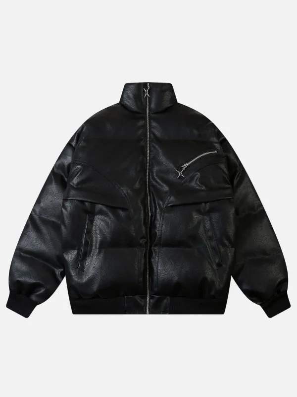 Aelfric Eden ZIP UP Elements Leather Coat sold by Aelfric Eden